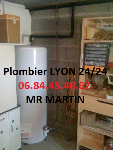 apams plomberie Villeurbanne pose et installation de chauffe eau
